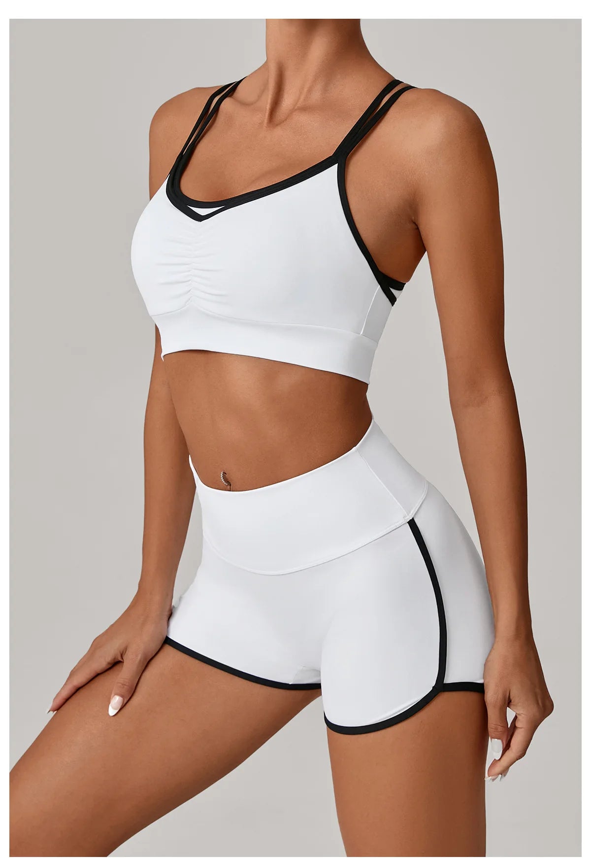 NaraFlow OpenBack Short Jumpsuit