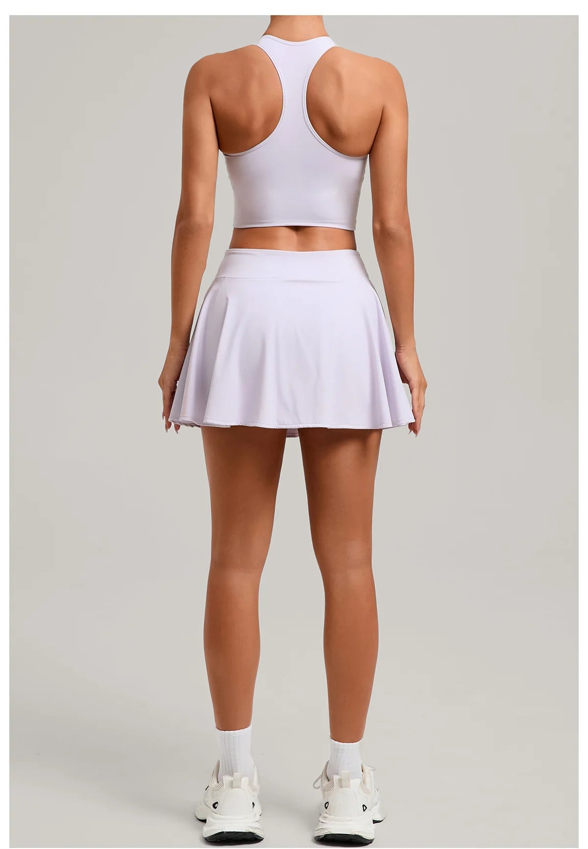 NaraFlow CourtFlow Tank Skirt Set