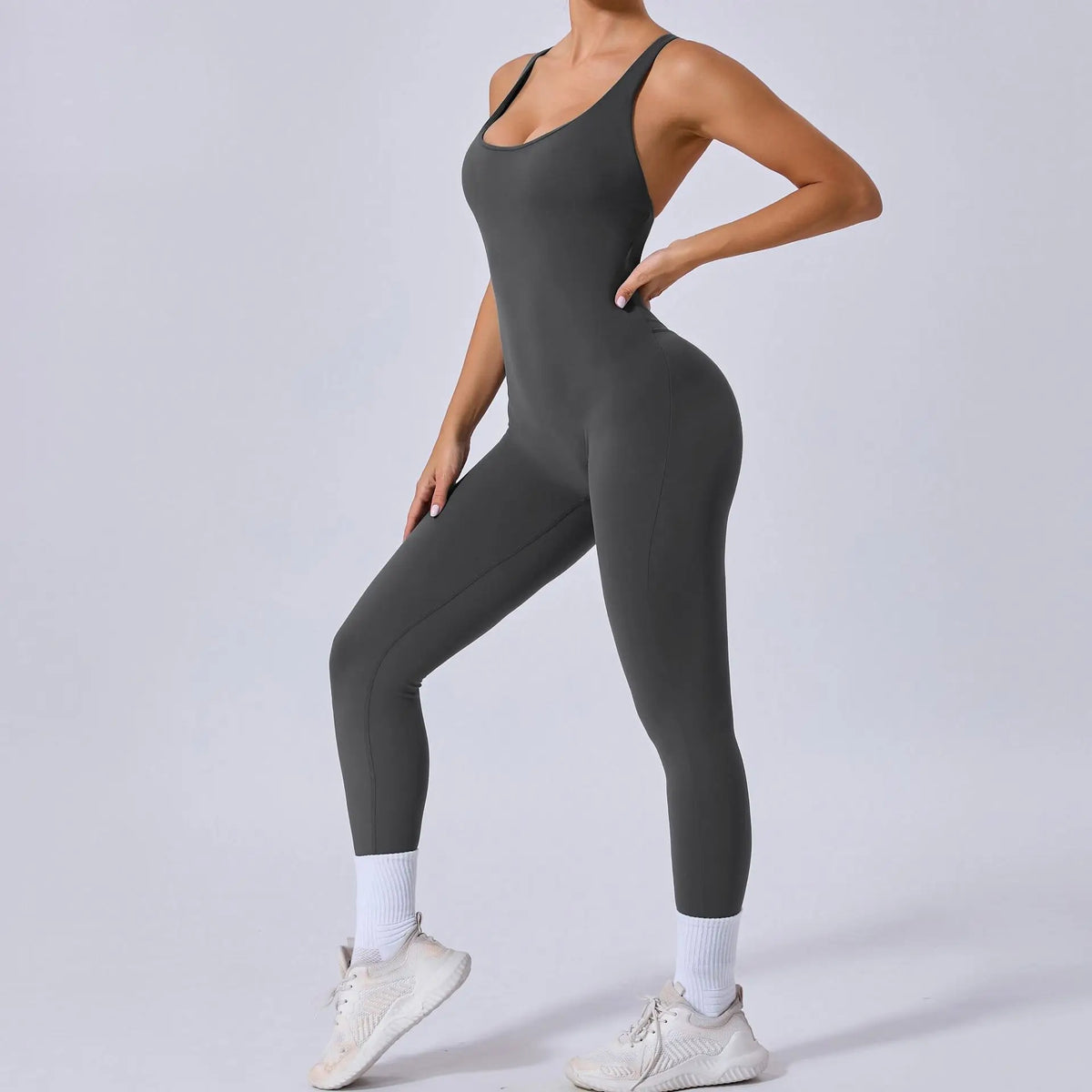 NaraFlow OpenBack Sculpt Jumpsuit