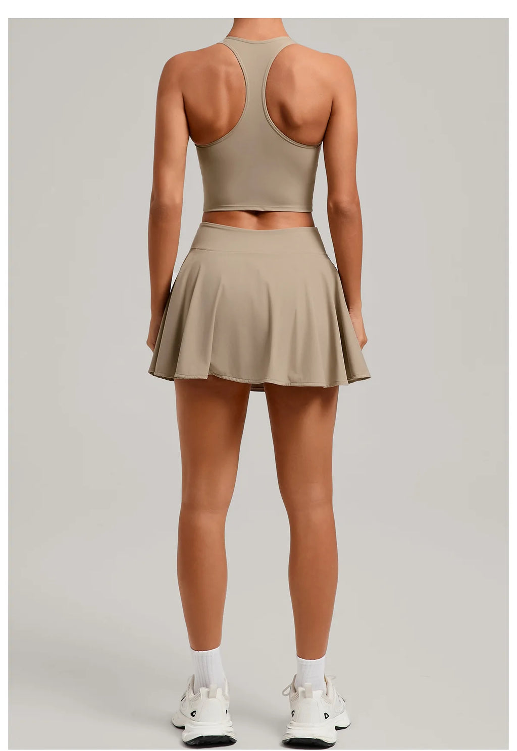 NaraFlow CourtFlow Tank Skirt Set