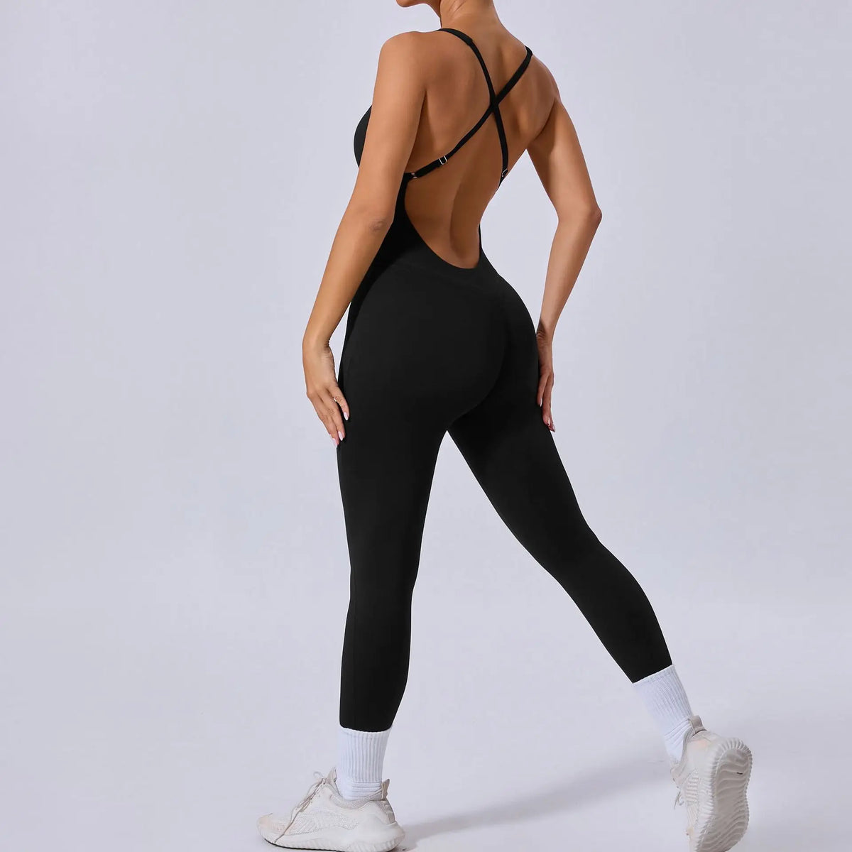 NaraFlow OpenBack Sculpt Jumpsuit