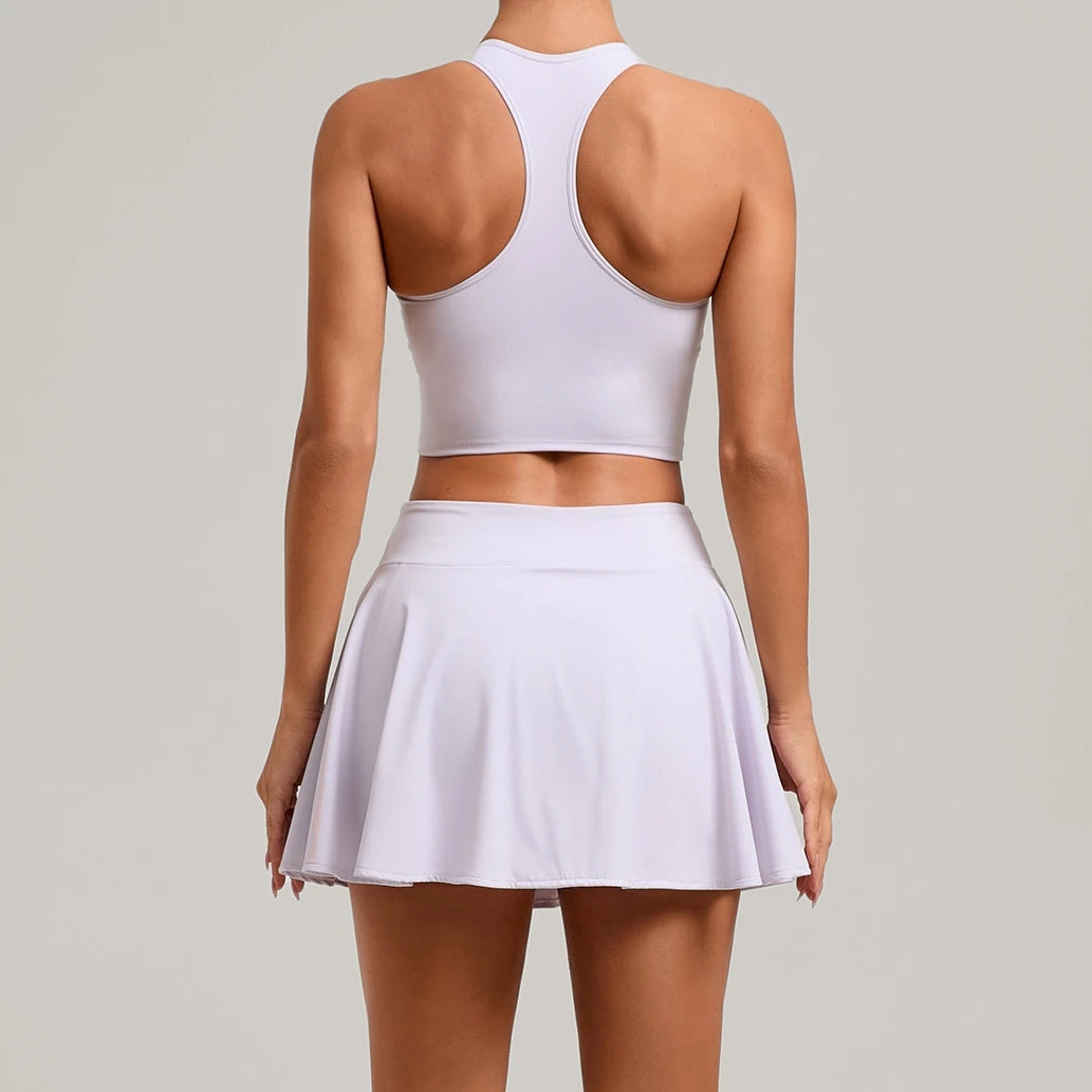 NaraFlow CourtFlow Tank Skirt Set