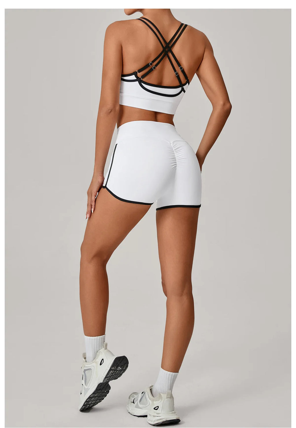 NaraFlow OpenBack Short Jumpsuit