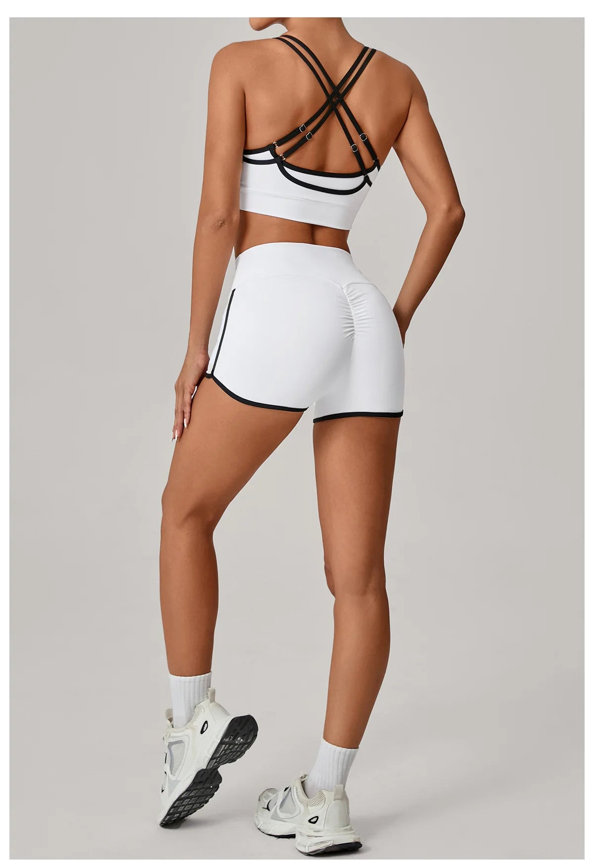 NaraFlow OpenBack Short Jumpsuit