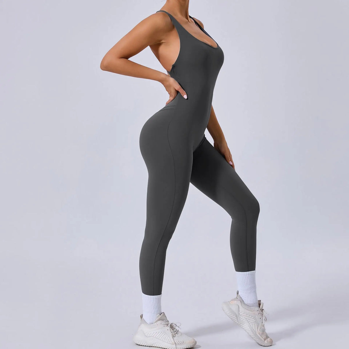 NaraFlow OpenBack Sculpt Jumpsuit