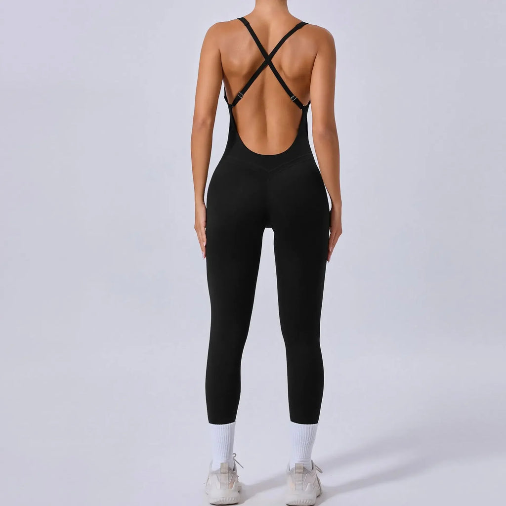 NaraFlow OpenBack Sculpt Jumpsuit
