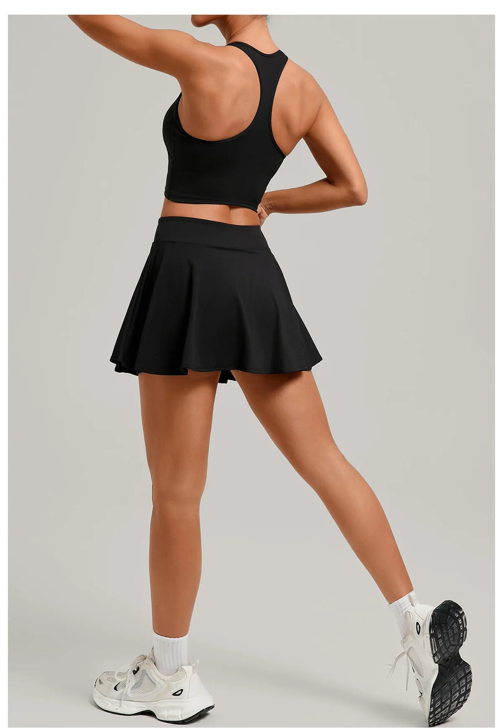 NaraFlow CourtFlow Tank Skirt Set