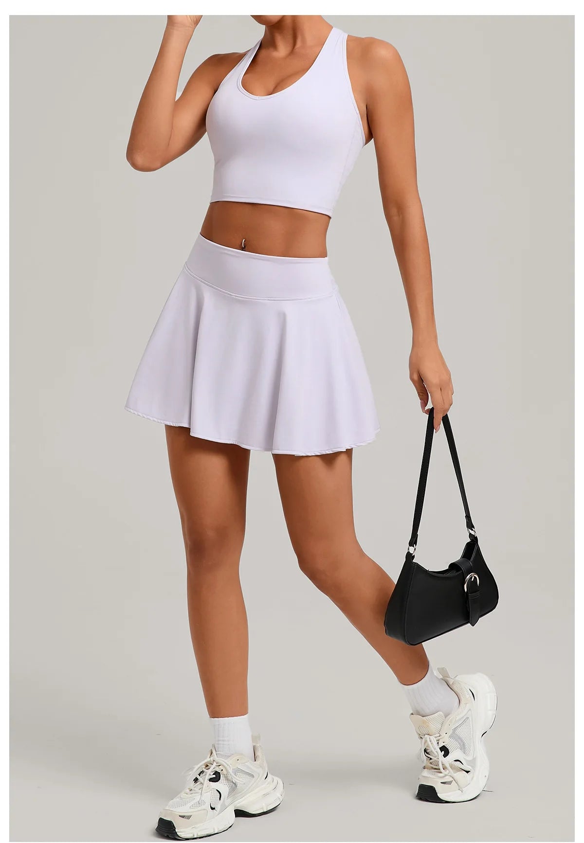 NaraFlow CourtFlow Tank Skirt Set
