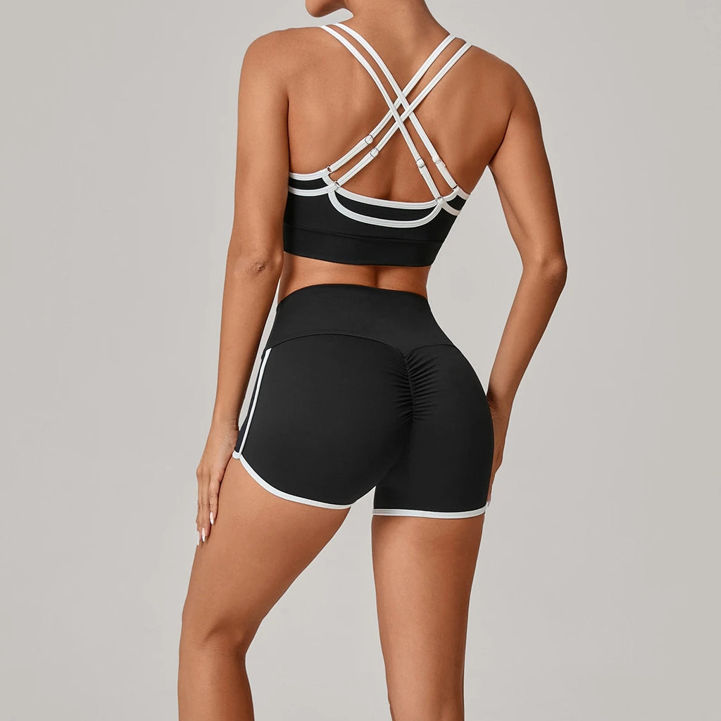 NaraFlow OpenBack Short Jumpsuit