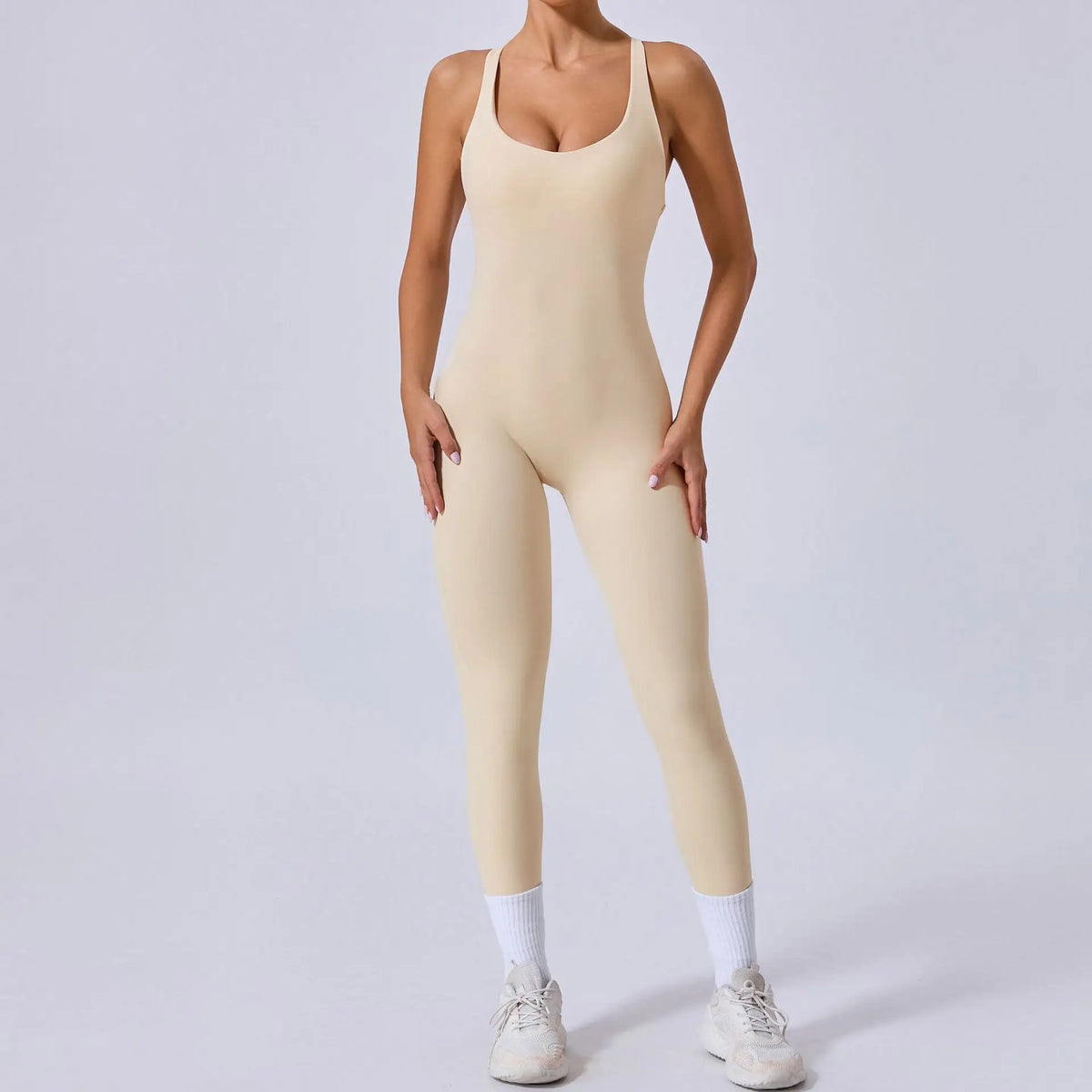 NaraFlow OpenBack Sculpt Jumpsuit