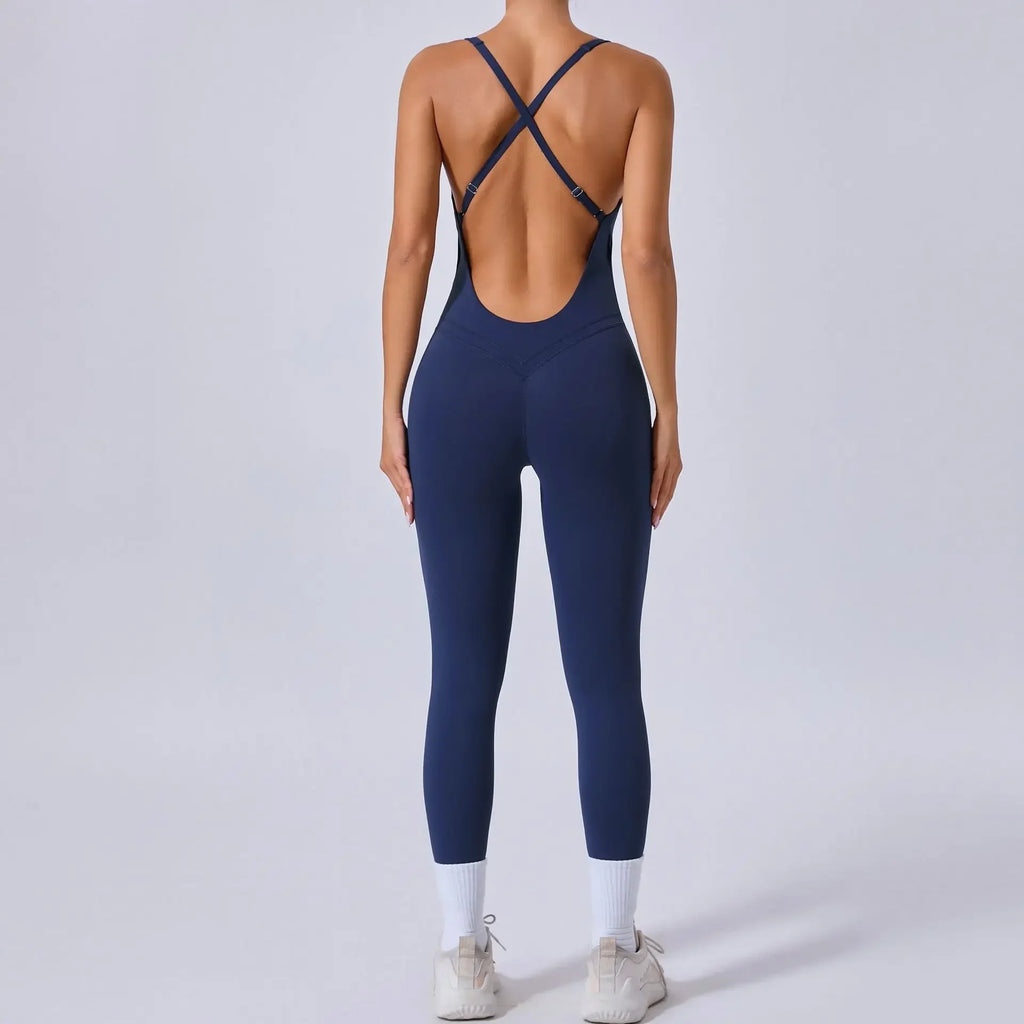NaraFlow OpenBack Sculpt Jumpsuit