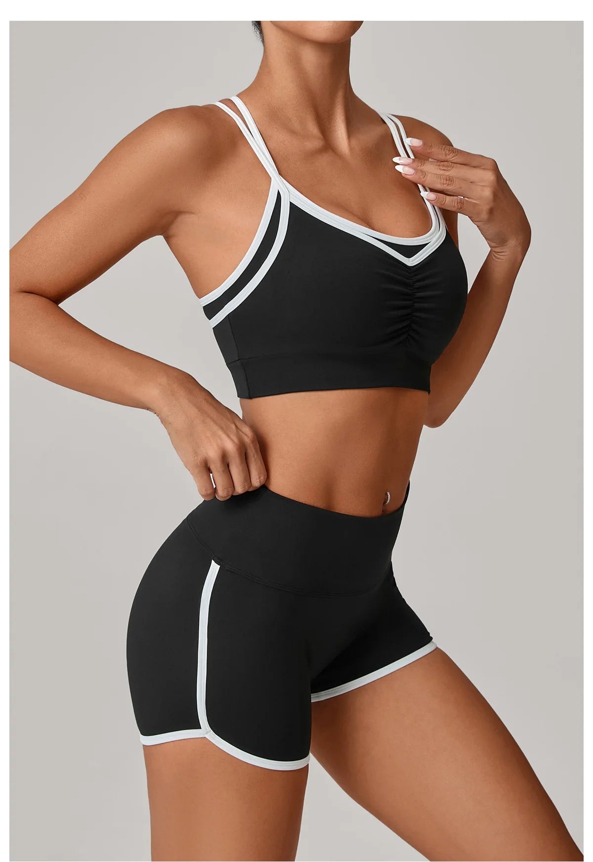 NaraFlow OpenBack Short Jumpsuit