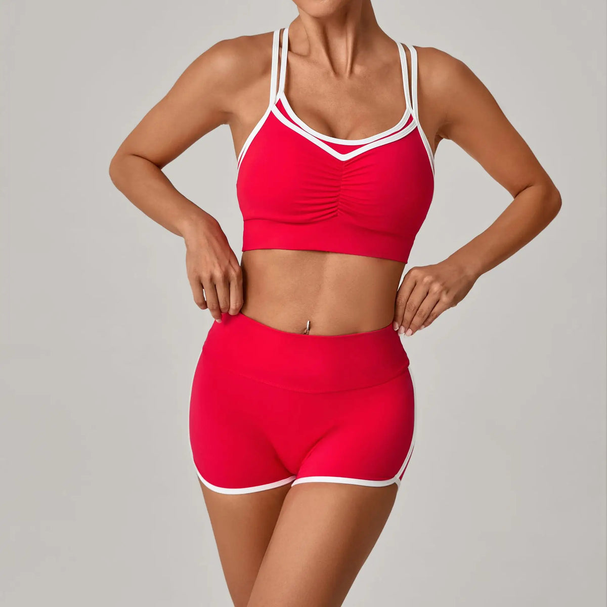 NaraFlow OpenBack Short Jumpsuit