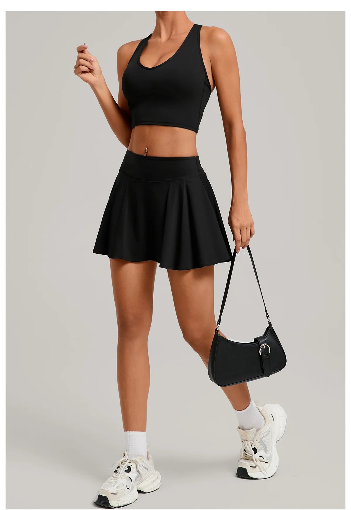 NaraFlow CourtFlow Tank Skirt Set
