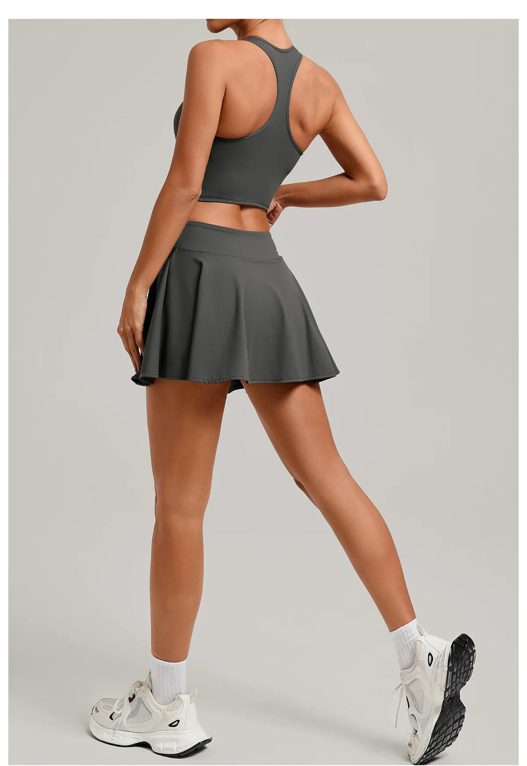 NaraFlow CourtFlow Tank Skirt Set