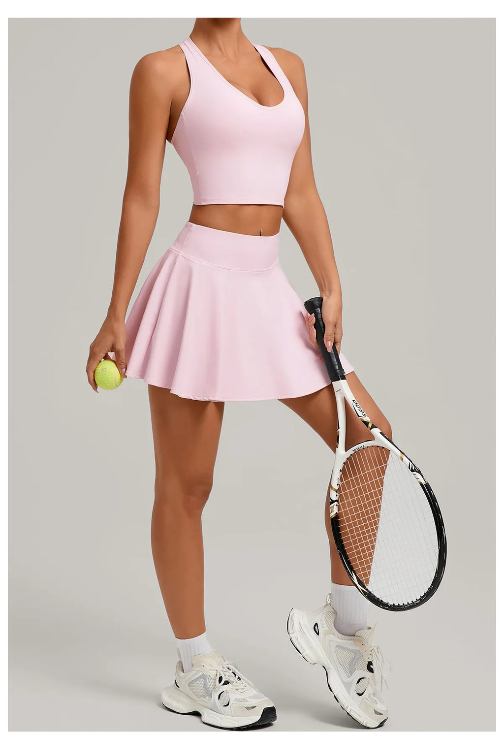 NaraFlow CourtFlow Tank Skirt Set