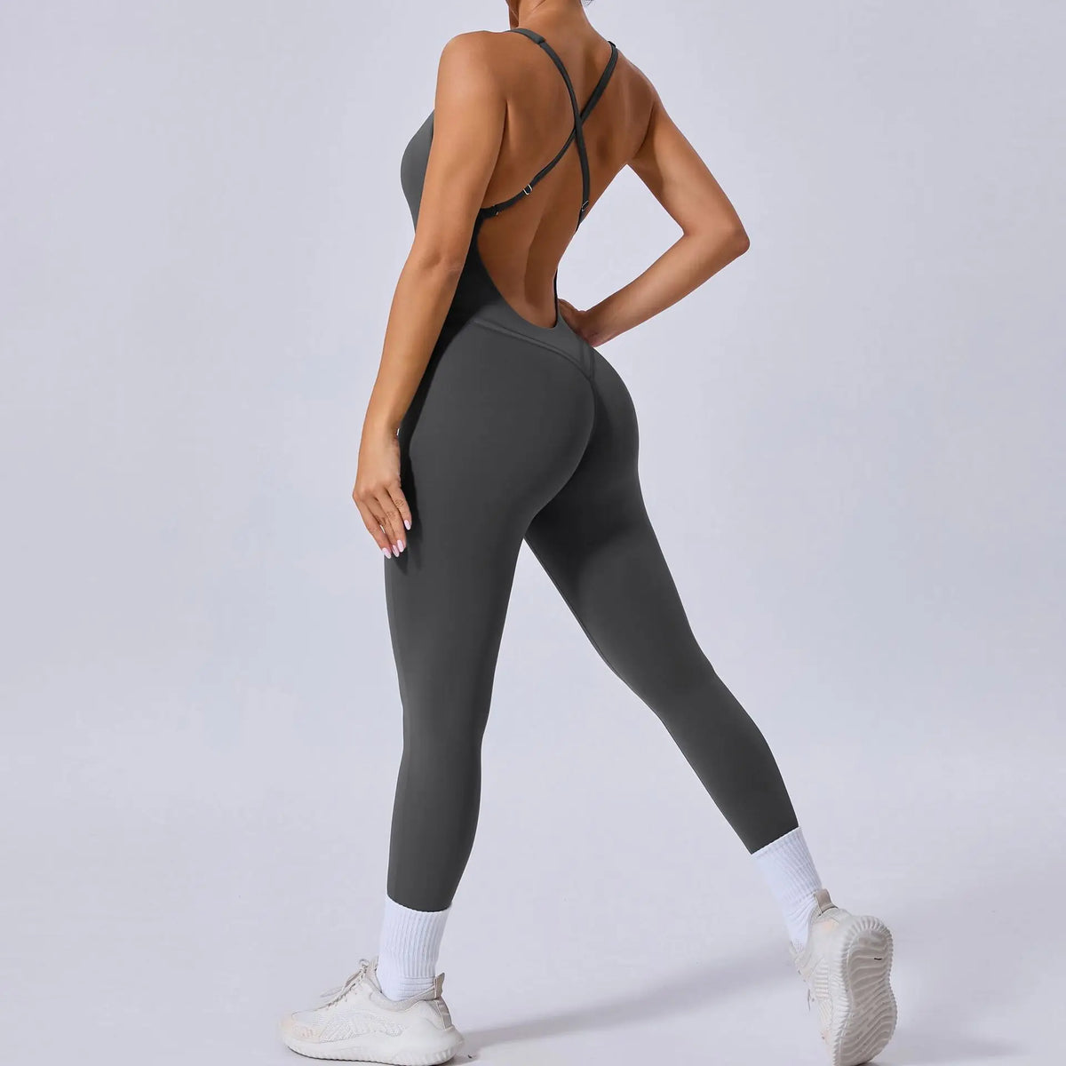 NaraFlow OpenBack Sculpt Jumpsuit